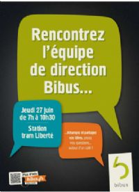 Rencontrez l'équipe de Bibus. Le jeudi 27 juin 2013 à Brest. Finistere.  07H00